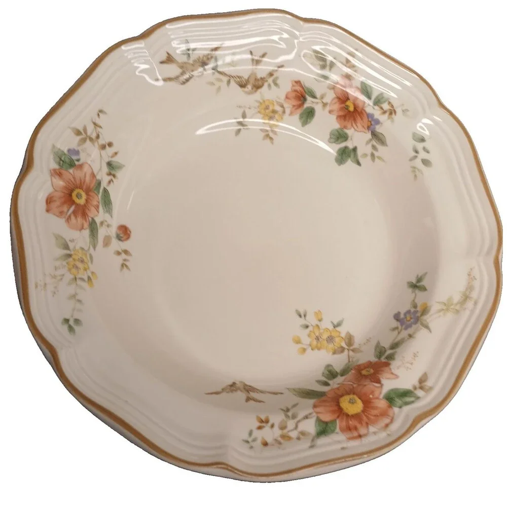 Mikasa Heritage Capistrano 4 Rim Soup Bowl 8 1/2